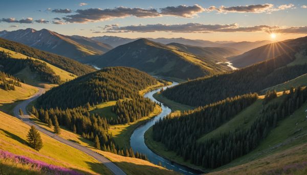 Itinéraires routiers et panoramas de notre territoire