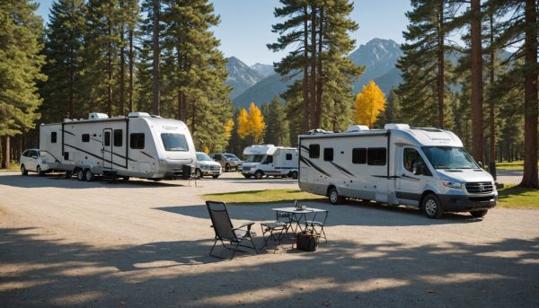 Stationnement et étapes pour camping-cars rodés